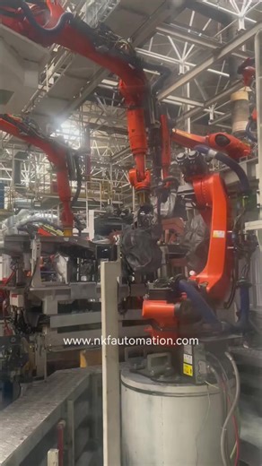 Robots in Automotive Spot Welding and Handling