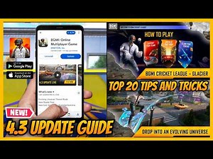 🔥BGMI 4.3 Update | Top 20 Tips & Tricks | Complete 4.3 Update Guide and New Features