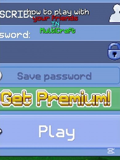 How To Play With Your Friends In Multicraft 🤩