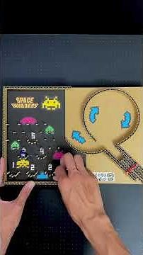 回転する段ボール製ピンボールゲームの作り方「MARIOISTHEBEAST」 #段ボール工作 #マリオ