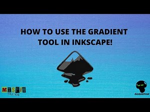 How to use the Gradient tool in Inkscape!