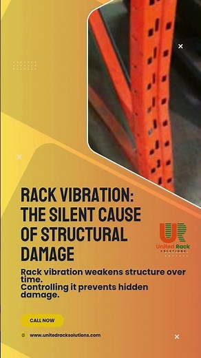 Rack Vibration in Pallet Racking: The Hidden Cause of Warehouse Structural Damage #palletracking