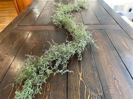 5.5 FT Faux Fern Leaf Garland, Greenery Garland, Mantel Garland, Wedding Garland, Floral Supply - Etsy