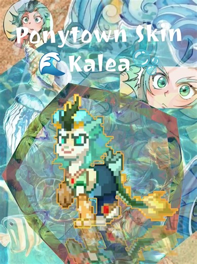 Ponytown Tutorial Skin Kalea MLBB I'm sorry for making it too late 😗@miss_hatake12 #ponytown #mlbb #kalea #cosplay #mlbbkalea