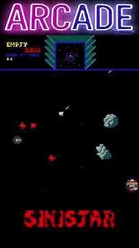 💀 Sinistar is widely regarded as one of the most difficult arcade games ever made!