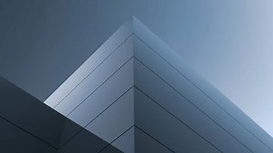 Block building, night, structure minimalism architecture design,wall,animation.3D render