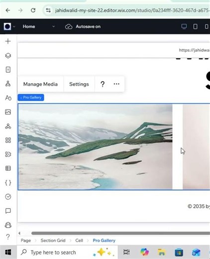 How to Create a Wix Gallery Slider