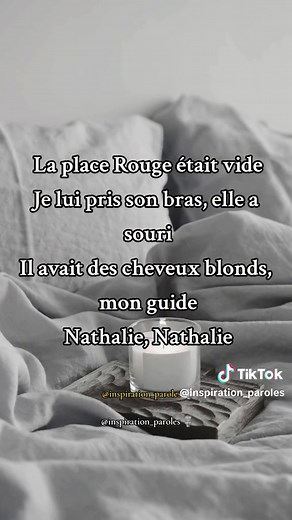 Gilbert Bécaud - Nathalie | Parole (Lyrics Video)