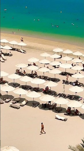 View from the highest floor in RIU Dubai