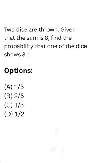 Find This Probability | Conditional Probability