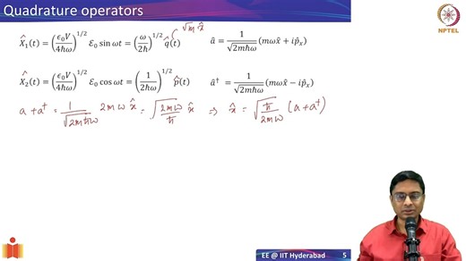 12.2 Field quadratures and operators