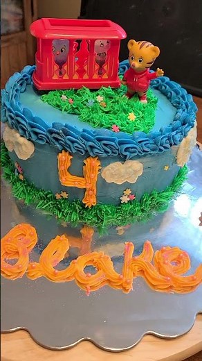 Daniel Tiger Cake
