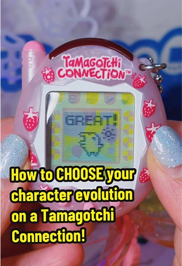 Unlocking Tamagotchi Connection Character Evolutions