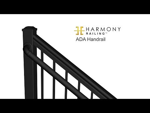 ADA Handrail Installation | Harmony Railing