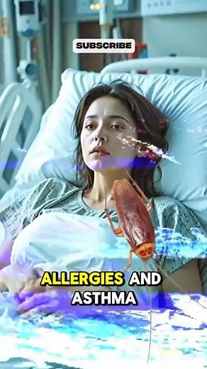 🪳3 types of cockroaches hiding in your home #facts