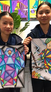 🎨 YEAR 6 ART 🎨 Our Year 6 students explored the world of geometric design by using polygon shapes to create striking animal figures! 🦁🦉🦓 Their work combines creativity with mathematical precision, resulting in a bold, modern aesthetic. Well done, artists! 👏✨ . . . #Year6Art #StudentCreativity #GeometricArt #PolygonAnimals #ModernArt #SchoolArtShowcase #olmcmtpritchard #sydneycatholicschools | Our Lady of Mount Carmel Catholic Primary School Mt Pritchard