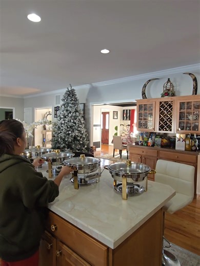 Preparing for Christmas: Seafood Salad and Dishwasher Prep