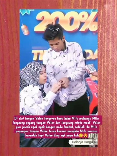 Valen dan Mila live di Bella Shofie😍 #valenda7 #milada7