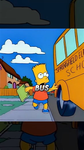 Bart's luck was terrible today. #anime #animerecap #TheSimpsons | Zebra Review | Facebook