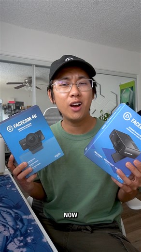 Facecam 4K is our newest 4K60 webcam, so how does it stack up against Facecam Pro? Here's a comparison breaking down the differences between the two. 🎥: elgato.com/explorer/products/camera/difference-between-facecam-4k-and-facecam-pro/ | Elgato