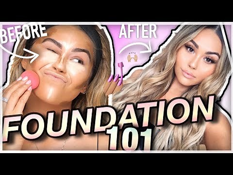 How To: Apply FULL COVERAGE Flawless Foundation for Beginners! | Roxette Arisa