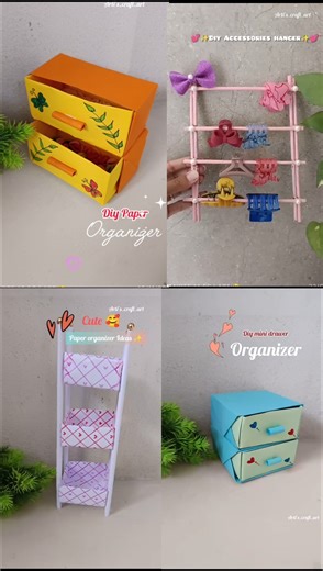 Cute 🥰 Paper Organizer Craft Ideas✨ || Diy Origami Organizer Craft #diy #craft #short #organizer