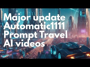 prompt travel video made easy in Automatic1111 WebUI UI - #stablediffusion