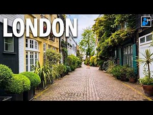 Hidden London: Where Billionaires Live | Kynance Mews Walking Tour 4K