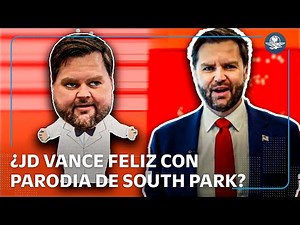JD Vance celebra su polémica parodia en South Park “Finalmente lo logré”