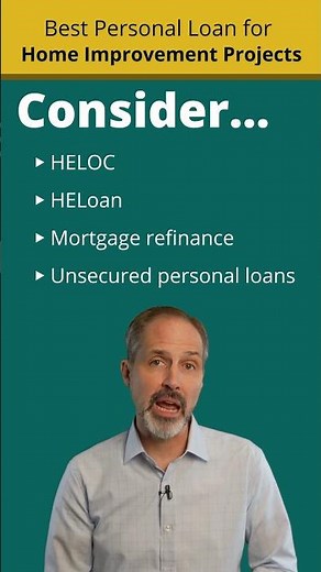 Best personal loan for home improvement projects #personalloans