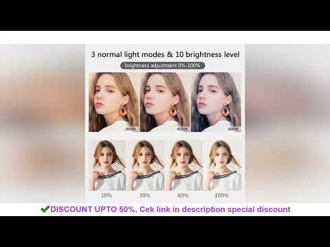 10" 26cm LED Selfie Ring Light Photography Video Light RingLight Phone Stand Tripod Fill Light