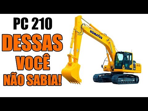 KOMATSU PC 210 - TUDO QUE VOCÊ PRECISA SABER SOBRE A PC 210