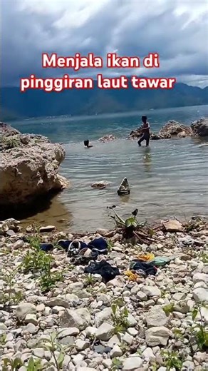 Mencari Ikan di Tepi Danau Laut Tawar, Takengon, Aceh Tengah. #mencariikan.#mancing