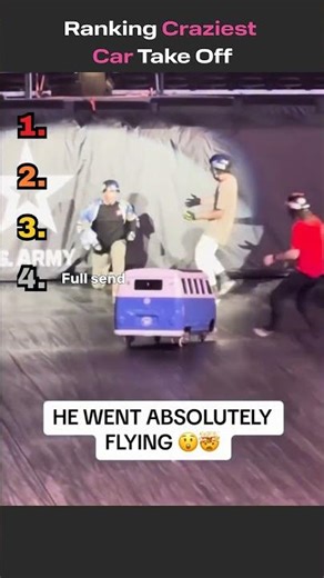 Ranking Craziest Car Take Off