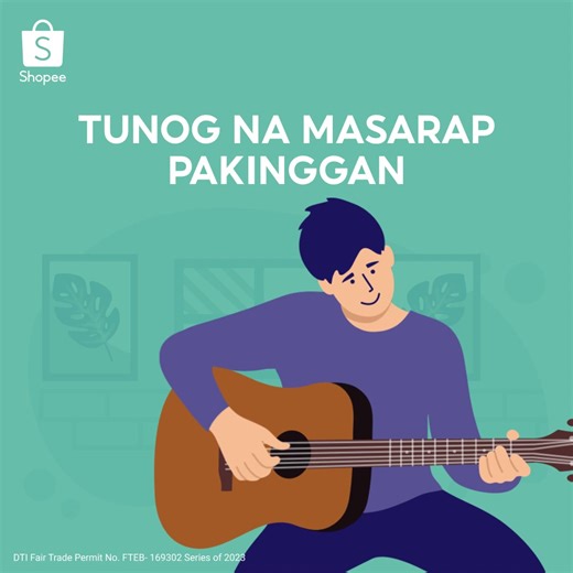 Music to the ears yern? 🎸 Sabayan ang jamming nang pag-checkout gamit ang #ShopeeFreeShipping with ₱0 min. spend, Bestie 🛍️ #FreeShippingArawAraw dito, kaya go na 👉 https://shope.ee/40CzJUROib *Free Shipping Discount Voucher with ₱0 min spend, no cap. | Shopee
