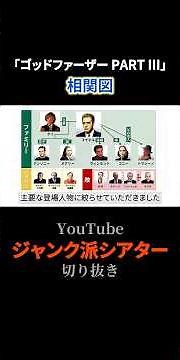 【ゴッドファーザー3】相関図で壮大なシリーズ最終章の登場人物をわかりやすく解説！#ゴッドファーザー #相関図 #shorts