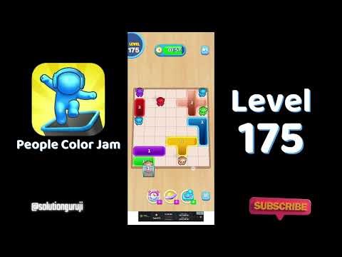 🎨 People Color Jam Level 175 Walkthrough 🌈 | Solutionguruji