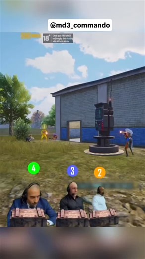 ༺꧁️__ℂ⌾ℳℳᗅℕⅅØ__꧂༻ on Instagram: "PRESSURE BUILDS LEGENDS 🧠 | 1 v 4 CLUTCH | @md3_commando_ Solo vs squad, last man standing and still no panic. This 1v4 clutch proves that real legends are made under pressure, not in comfort lobbies. From perfect crosshair placement to smart cover usage and laser sprays, every second in this fight shows pure game sense and mechanical skill seen in high-level mobile esports play @battlegroundsmobilein_official 🎮 Hashtags: #bgmi #bgmigrind #clutchmoments #1v3clu