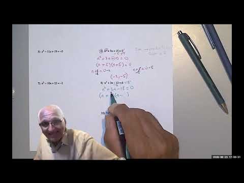 Polynomials Made Easy | Algebra 1 Lesson 14 | Solving Quadratics by factoring
