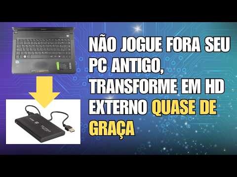 Seu notebook velho ainda pode te salvar — veja o que fazer com o HD dele
