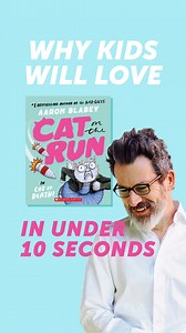 An influential video star named Princess Beautiful. A mysterious group of supervillains. Explosions! What exactly IS Cat on the Run #1: Cat of Death about? We asked Aaron Blabey to summarize his newest book in under 10 seconds. https://bit.ly/466afZw | Scholastic