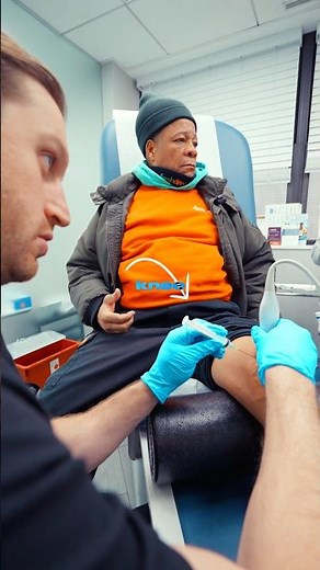The 5-Minute Reset for Acute Knee Effusion ⏱️🧊 #kneepain #nyc