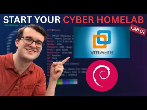 How to Start a Cybersecurity Homelab (VMware + Debian Setup)