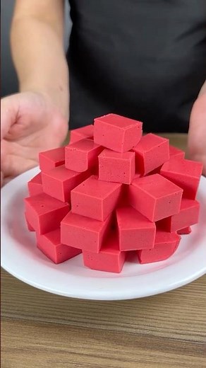 Quick 3-Ingredient Gelatin Dessert #EasyDessert #NoBake #Gelatin