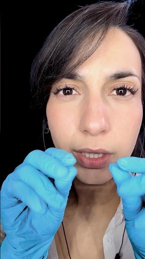 ASMR Doctor Face Exam 👩🏻‍⚕️🩺(Gloves, Tapping Sounds)