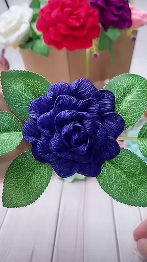 Handmade DIY Paper Rose Flower Tutorial