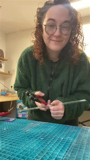 3.6K views · 90 reactions | Oh hiiiii! I made some funky fused glass coasters & made a little video to show you how I did it! #fusedglass | Funky Glassworks | Facebook