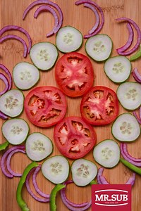 13K views · 47 reactions | Your sub is at its best when it’s the freshest it can be. That’s why we slice juicy tomatoes, crisp cucumbers, red onions and green peppers – each and every morning. | MR.SUB | Facebook
