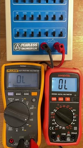 What does "OL" mean? (Multimeter basics)