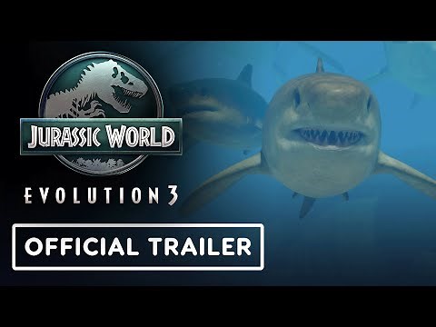 Jurassic World Evolution 3 - Official Megalodon Dinosaur Showcase Trailer